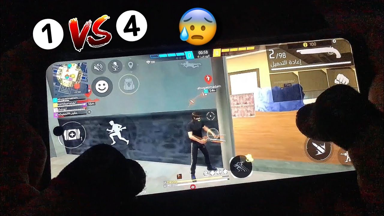 freestyle free fire.🇧🇷🇮🇶 2 finger custom hud code 