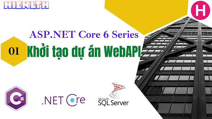 Hướng dẫn lập trình web api mvc5