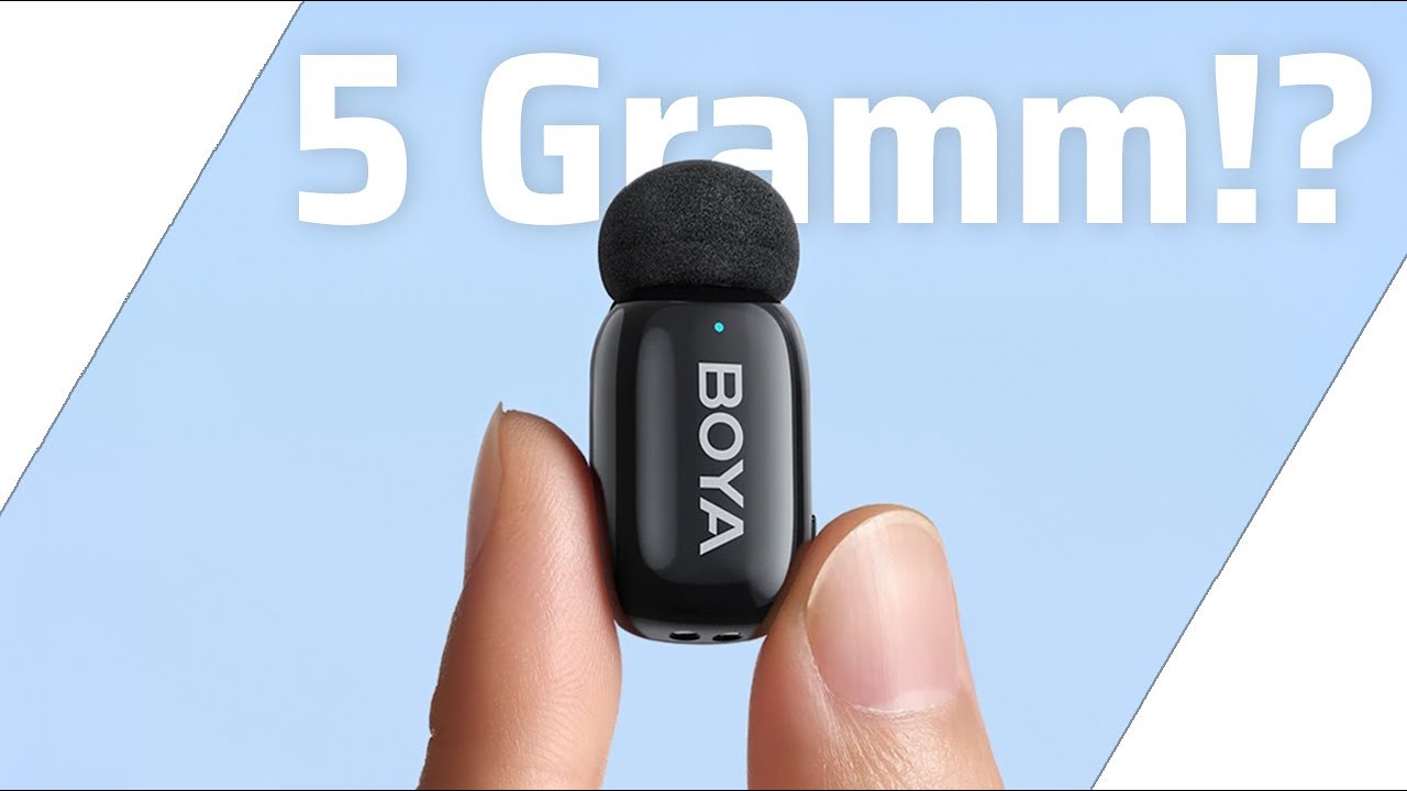 Boya Mini Mikrofon Test - Das beste wireless Mic für Creator