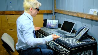 Angry Executive Destroys Macbook Air