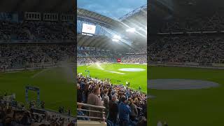 Hymn Cracovii na Enea Stadionie. Lecha vs  Cracovia 21.04.2025
