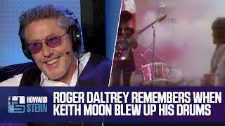 Roger Daltrey on the Time Keith Moon Blew Up His Drums on Live TV (2015)