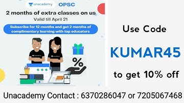 Get 2 Months OPSC Plus Subscription Completely Free | JOIN NOW | OPSC Unacademy | OCS,CT,BED,RI,AMIN