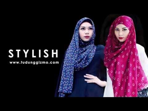 TUDUNG GIZMO Super Magnetic Brooch & Hijab Tutorial 