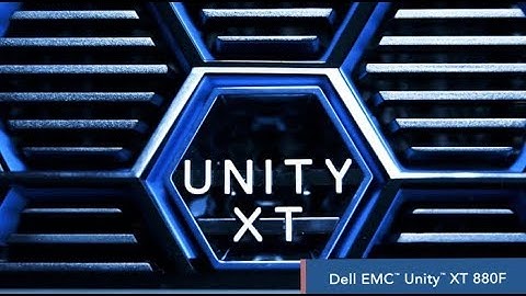 Maximize storage with the Dell EMC Unity XT 880F All-Flash storage array