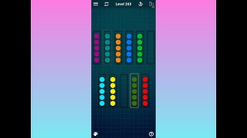 Ball Sort Puzzle Level 263 #TheBoredPanda