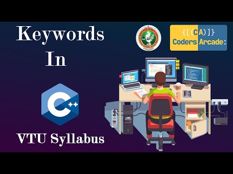 Keywords In C++ || OOPs Using C++ || VTU Syllabus