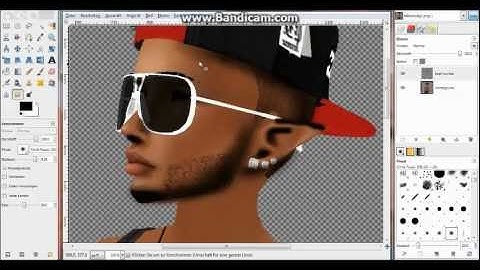 IMVU picture edit with gimp 2.6