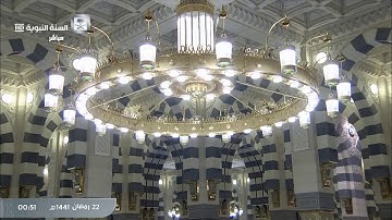 تلاوة صلاة التهجد ، الليلة الثانية و العشرون من المسجد النبوي 21 رمضان 1441 | الشيخ علي الحذيفي