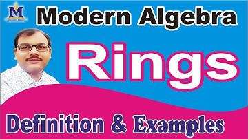 Rings - Abstract Algebra [ in Hindi ]