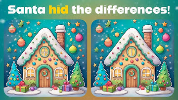 [22] Spot The Difference,  Find The Difference. Find 4 Differences in 90 Seconds. Three Puzzles