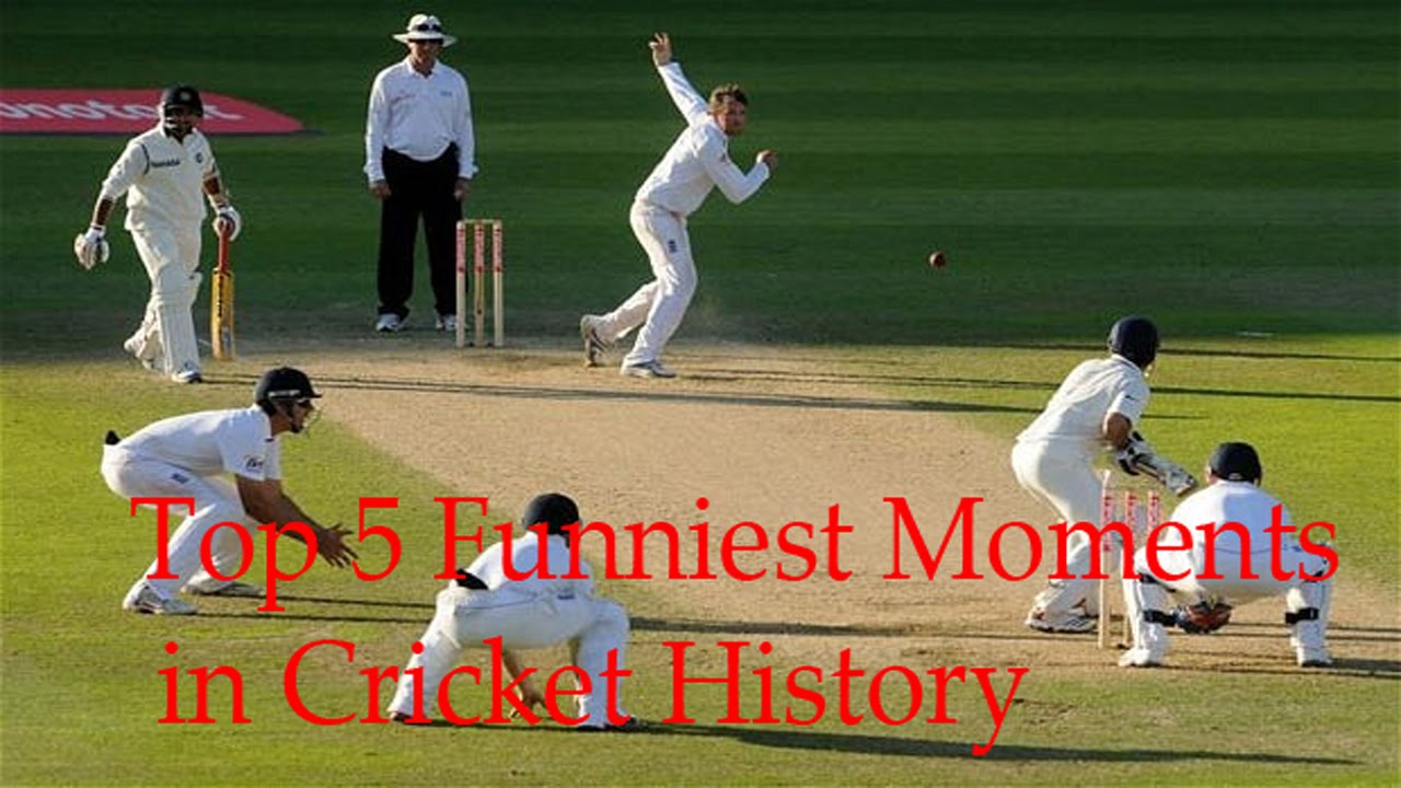 Top 5 Funniest Moments in Cricket History - HD (updated 2015) - YouTube
