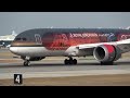 (4K) Royal Jordanian Airline Boeing 787 Dreamliner Landing 28C Planespotting Chicago O&#39;Hare Airport