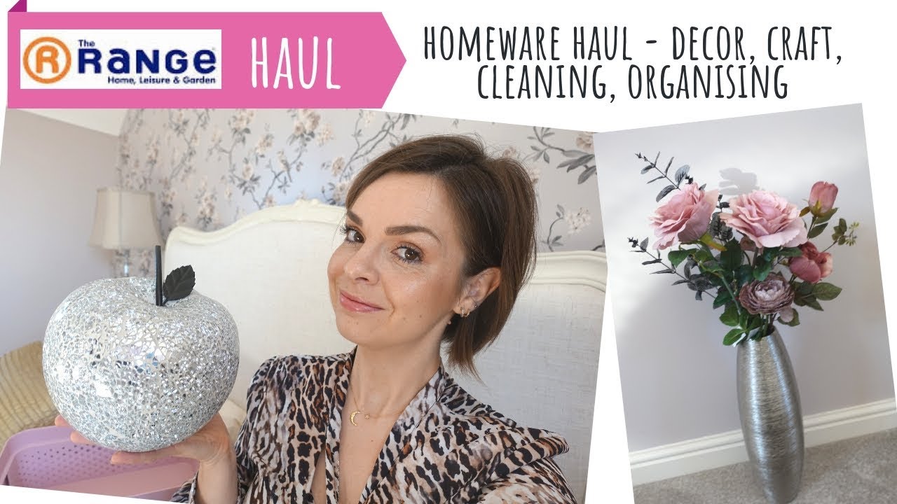 HOMEWARE HAUL - THE RANGE - DECOR, STORAGE, CLEANING, CRAFT & MORE!
