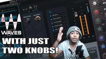 These 2 knobs Sculpts My Voice EASY! - Waves Studio Rack