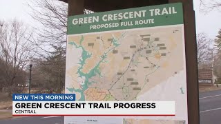 Green Crescent Trail making progess