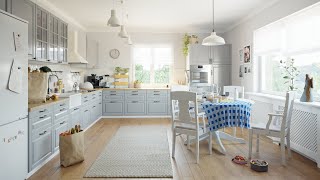 3DBee.IT Assets Promo | Morning Scandinavian Kitchen by DJ screenshot 5