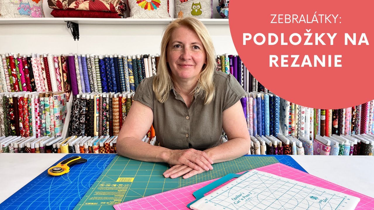 Zebralátky: Potrebujete pri patchworku podložku?