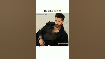 Hrithik Roshan and his son 🔥😎 #hrithikroshan #edit #shorts #dhoom