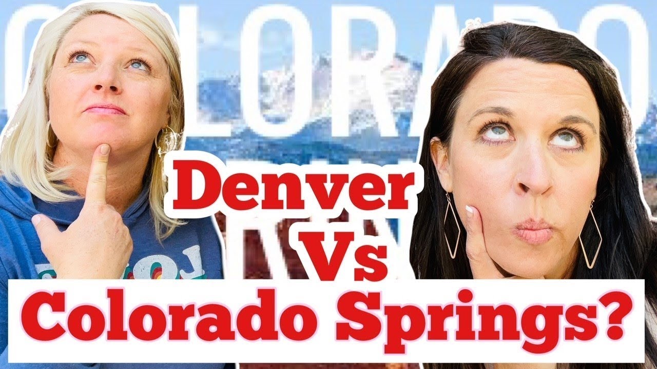 LIVING IN Colorado Springs vs Denver YouTube