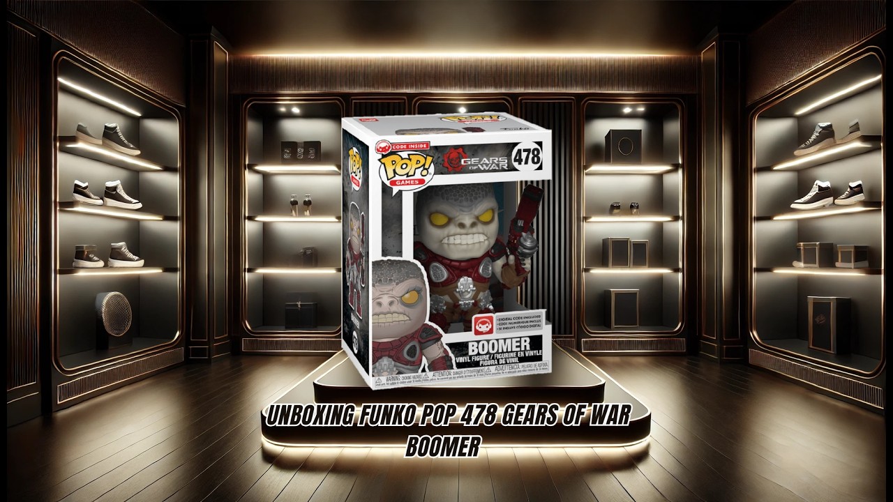 Unboxing Funko Pop 478 Gears Of War Boomer