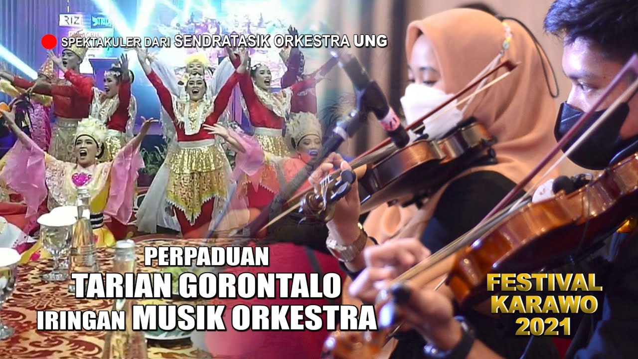 LAGU GORONTALO IRINGAN ORKESTRA & TARIAN - Karya Spektakuler dari Sanggar Sendratasik UNG
