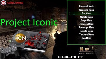 PS3 BO2 Zombies Project Iconic GSC Mod Menu