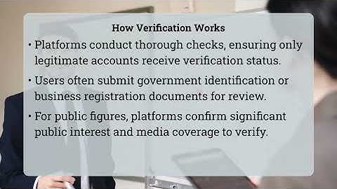 How Do Verified Badges Help Avoid Impersonation?