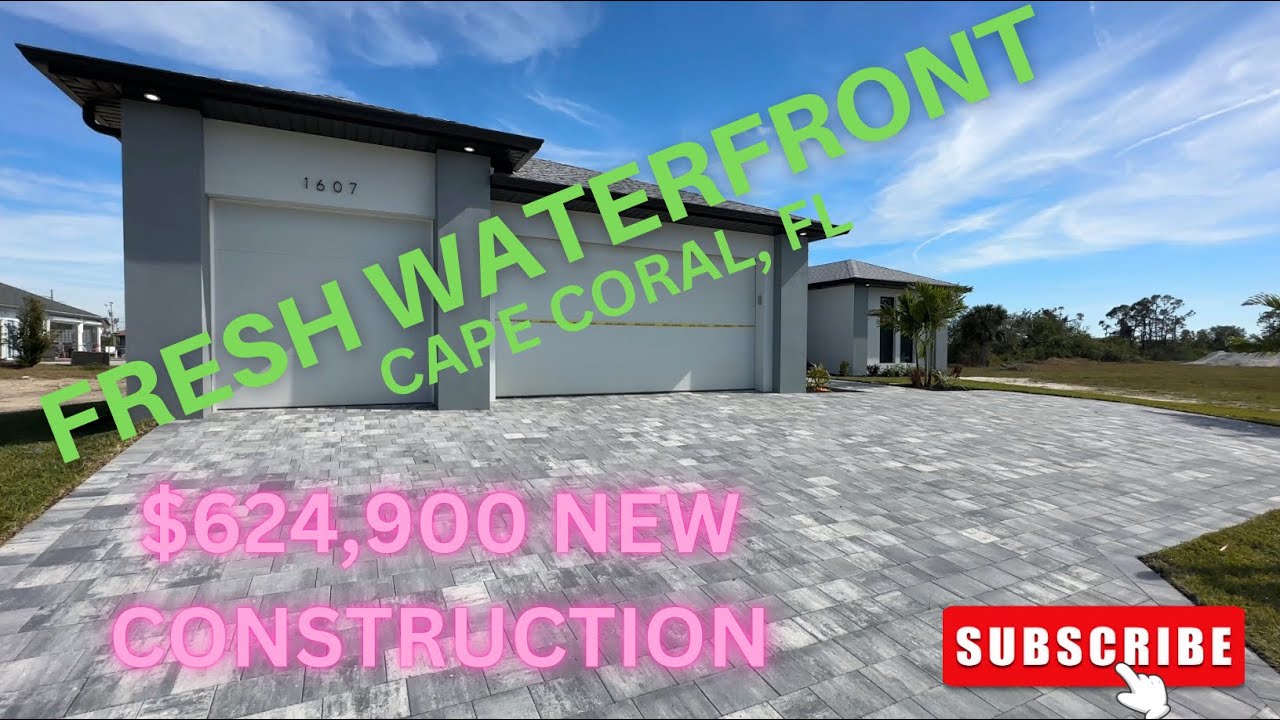 FRESHWATER NEW CONSTRUCTION CAPE CORAL, FL YouTube