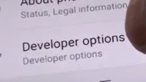 Samsung Galaxy S8: How to Enable Hidden Developer Options