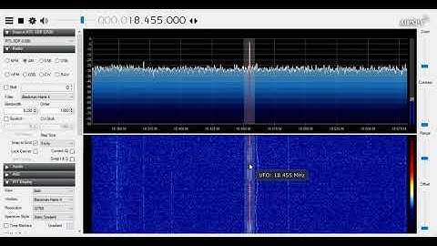 Numbers station on 18.455 MHz (HM01)