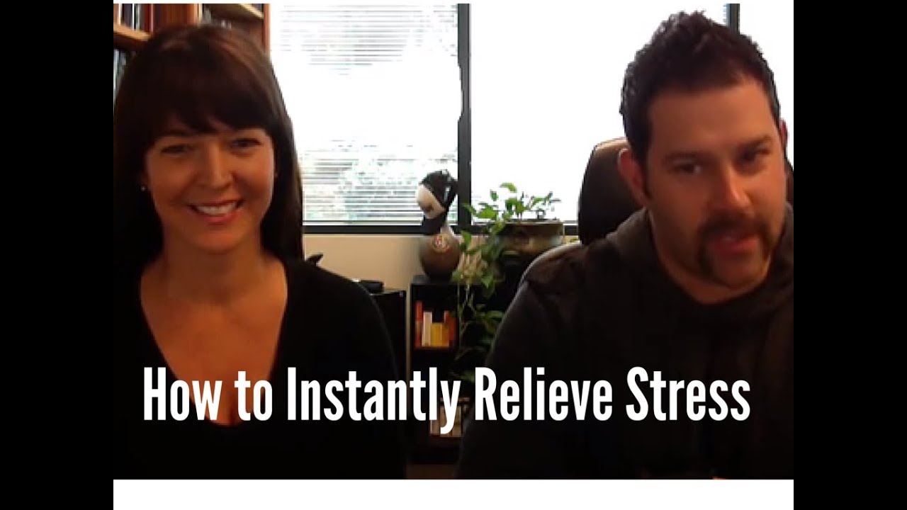 How to instantly relieve stress - YouTube