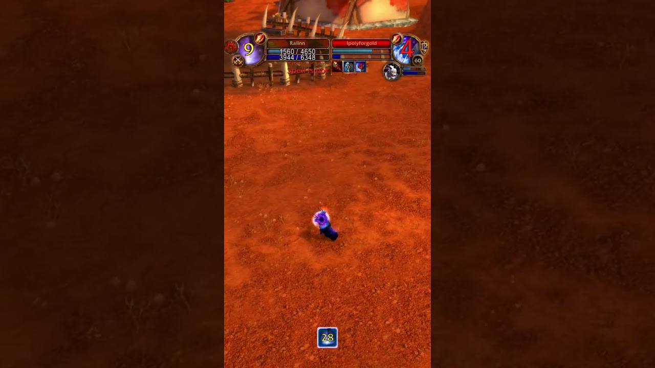 Failed gank attempt, mage vs mage 