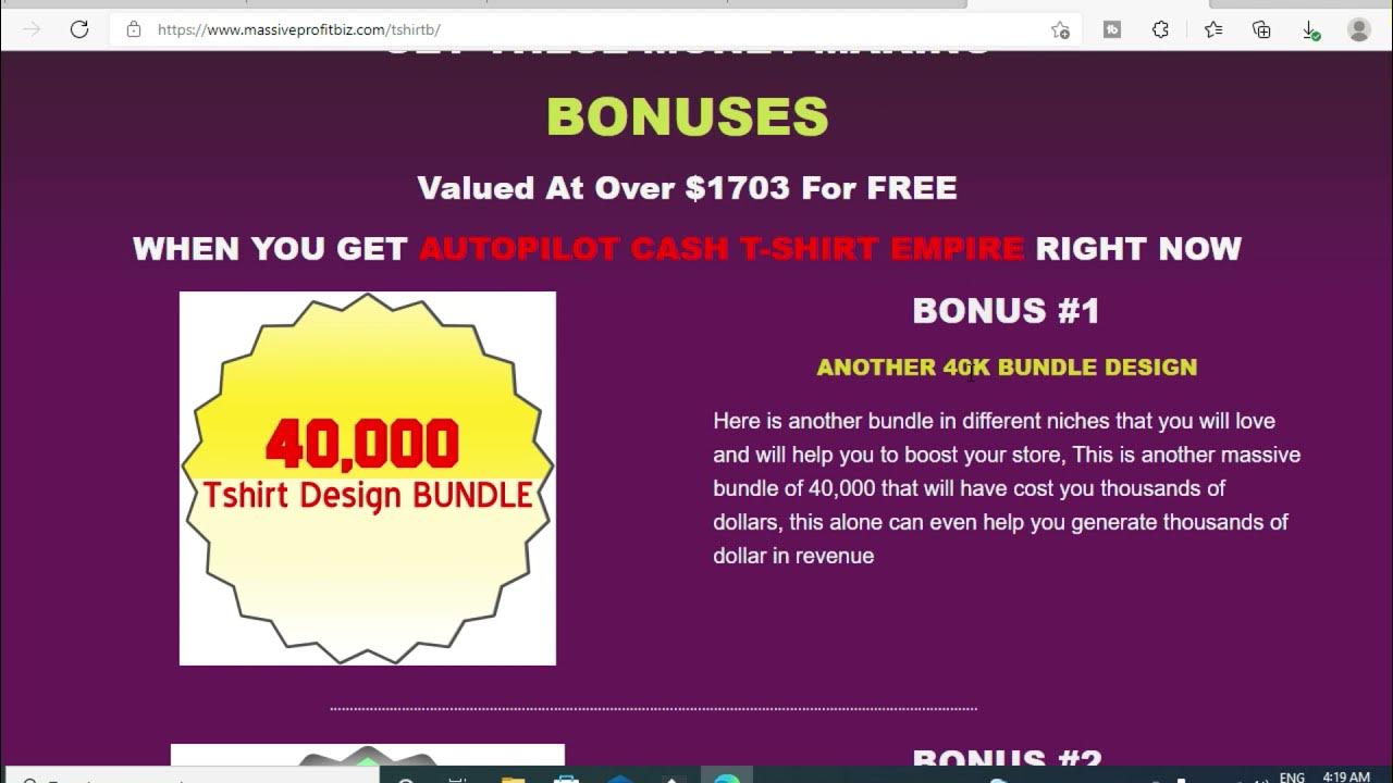Autopilot Cash TShirt Empire Review + Bonuses Autopilot Cash TShirt