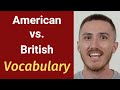 American English vs. British English Vocabulary