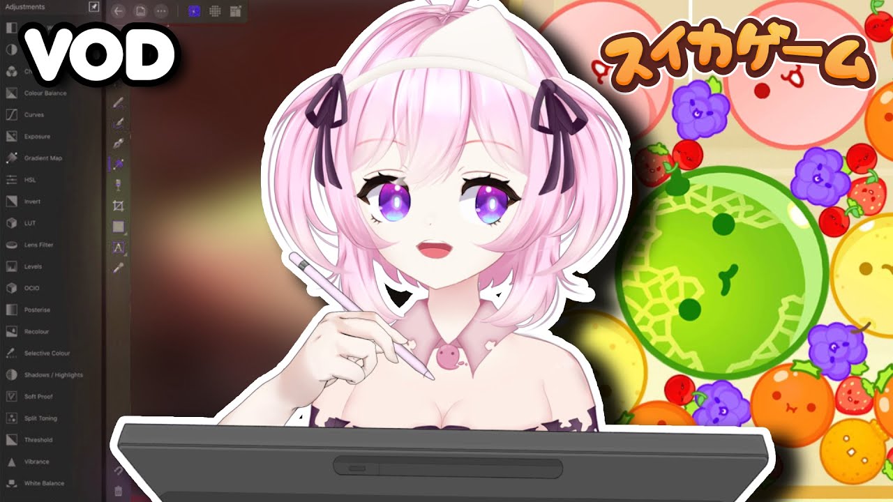 【 ART / SUIKA 】hi hello im artist + suika proplayer (i think)