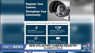 New voluntary camera registry in Klamath Falls