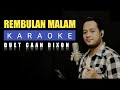 Rembulan Malam (Arief) Karaoke duet cowok || CaAn Dixon