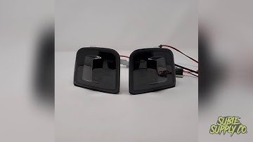 SSC sequential LED front turn signals - 2015+ wrx/sti