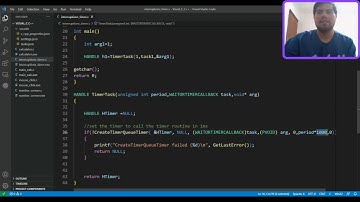 Timer interrupt - Windows - C language - Computing