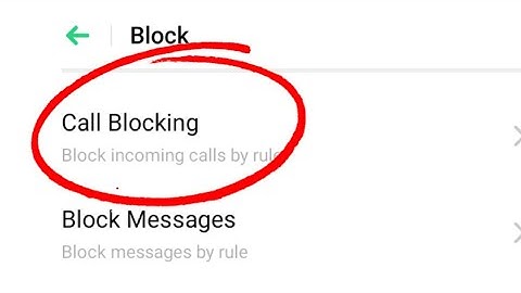 OPPO Phone Number Blocking Setting || How to Block Number in OPPO Phone