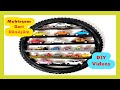 BİSİKLET LASTİĞİ GERİ DÖNÜŞÜM - Şık Dekorasyonlar - Bicycle Tire Recycling - Bicycle Tire Decoration