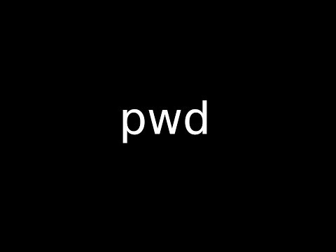 Pwd : Way To Find The Current Directory In Linux