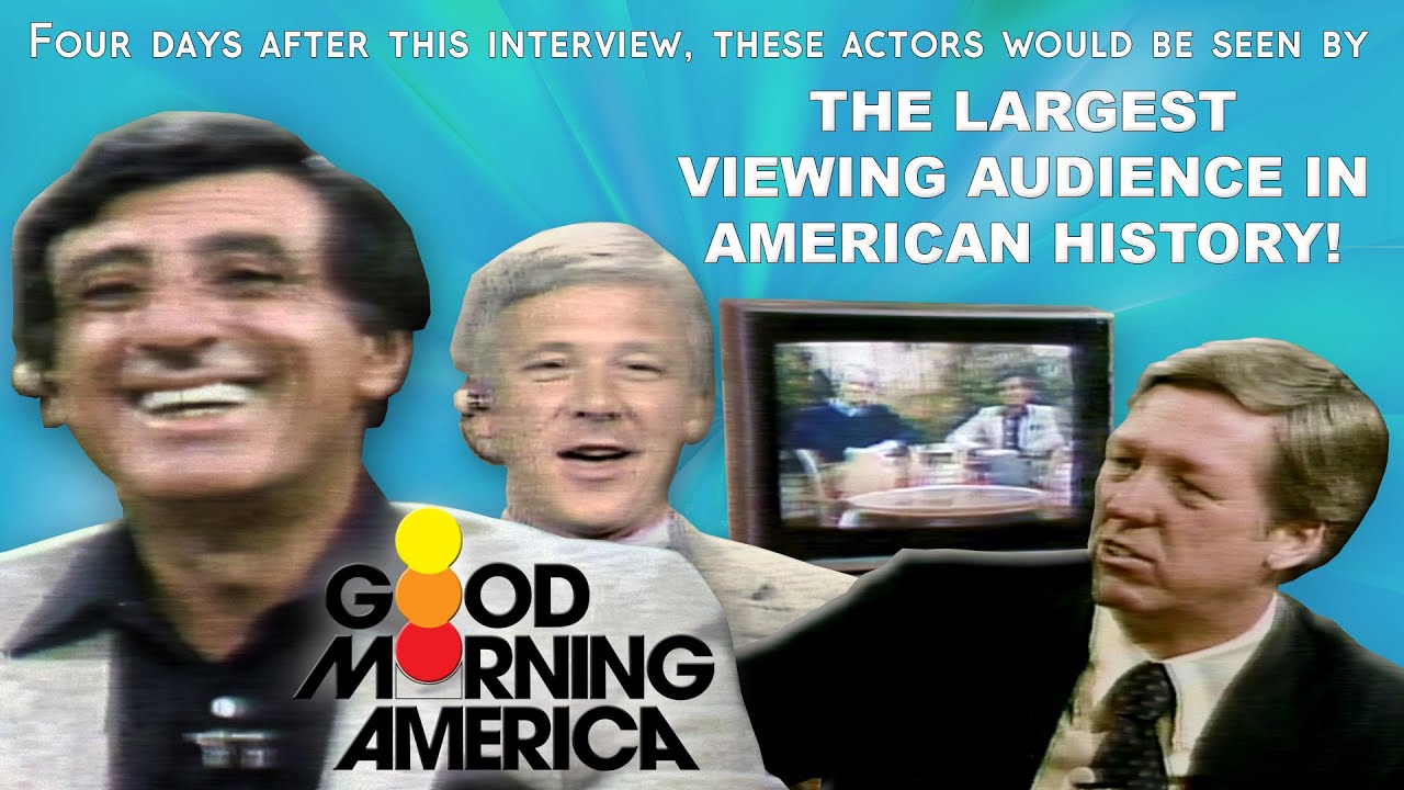 MASH Stars GMA Interview Days Before the Show that was Seen by the Largest Audience in History!1983