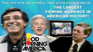 MASH Stars GMA Interview Days Before the Show that was Seen by the Largest Audience in History!1983