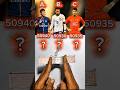 Pick One Correct Player Ronaldo Neymar & Mbappe? part50 #shorts #usashorts #ronaldo #funny