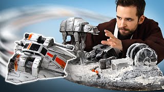 How to Make a Triple Star Wars Diorama: Hoth, Endor, Tatooine