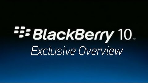 Blackberry BB OS 10 - Quick Look At Camera Interface & UI
