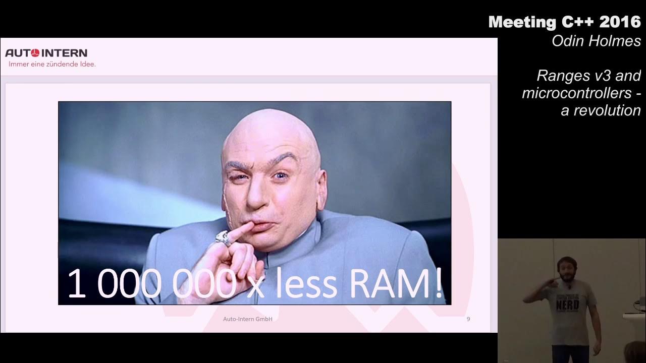 Ranges v3 and microcontrollers, a revolution Odin Holmes Meeting