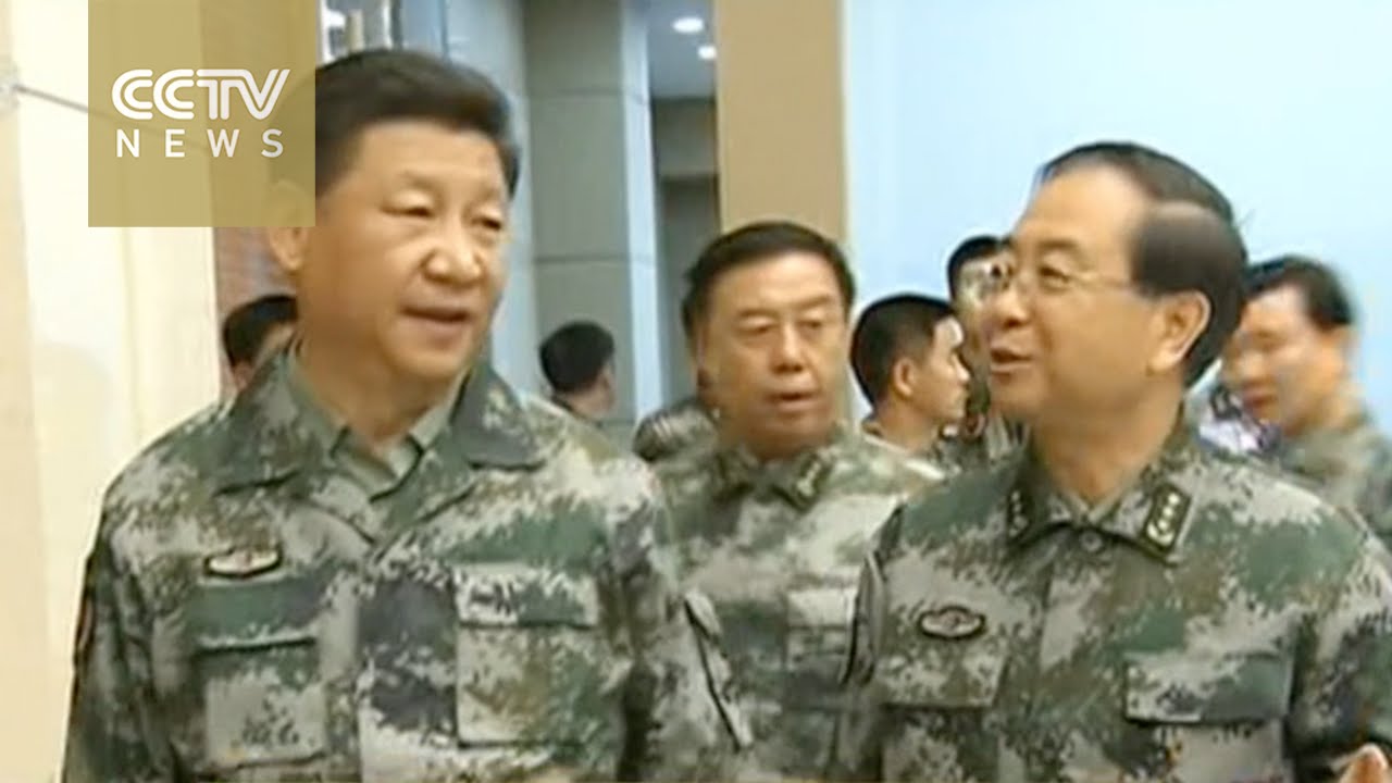 President Xi visits army's joint command center